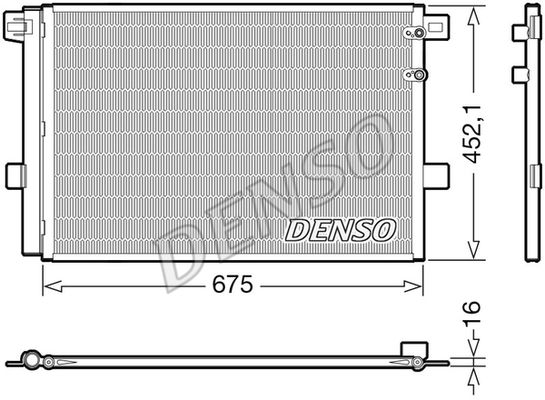 DENSO Kondensaator,kliimaseade DCN32065