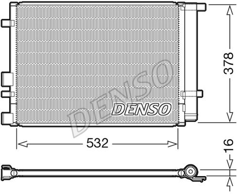 DENSO Kondensaator,kliimaseade DCN41005