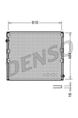 DENSO Kondensaator,kliimaseade DCN50020