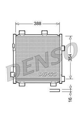 DENSO Kondensaator,kliimaseade DCN50040