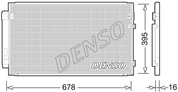 DENSO Kondensaator,kliimaseade DCN51012