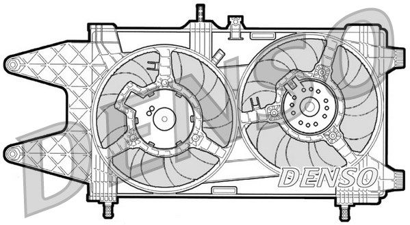DENSO Ventilaator,mootorijahutus DER09037