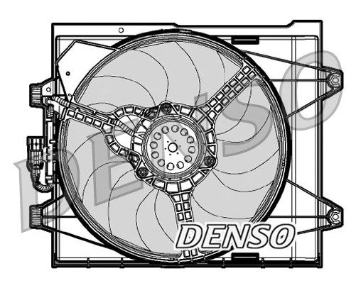 DENSO Ventilaator,mootorijahutus DER09046