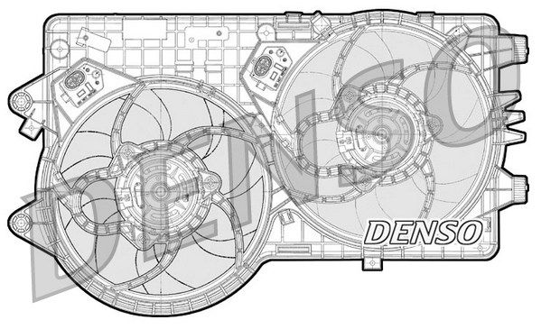DENSO Ventilaator,mootorijahutus DER09093