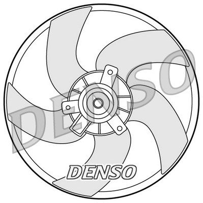 DENSO Ventilaator,mootorijahutus DER21011
