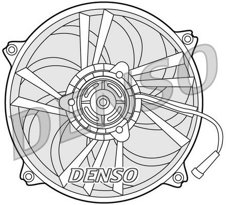 DENSO Ventilaator,mootorijahutus DER21014