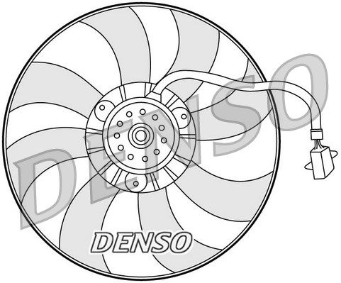 DENSO Ventilaator,mootorijahutus DER32007