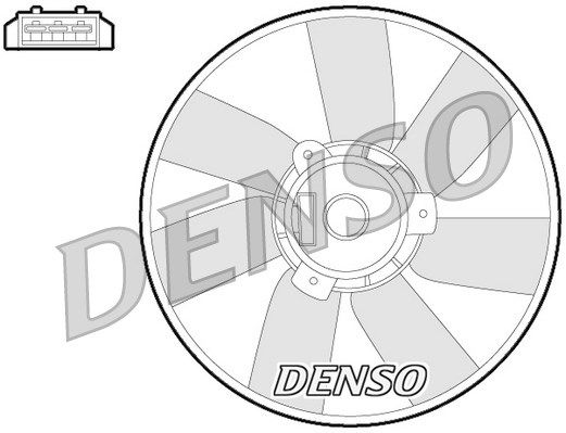 DENSO Ventilaator,mootorijahutus DER32013