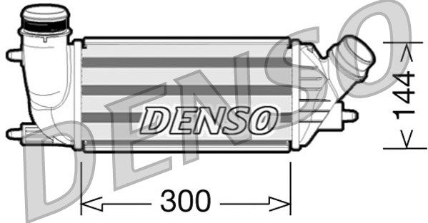 DENSO Kompressoriõhu radiaator DIT07001