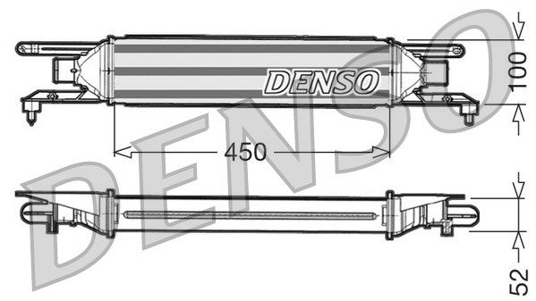 DENSO Kompressoriõhu radiaator DIT09106