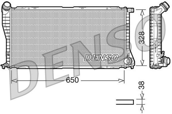 DENSO Radiaator,mootorijahutus DRM05002