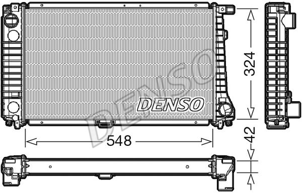 DENSO Radiaator,mootorijahutus DRM05016