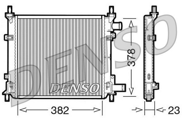 DENSO Radiaator,mootorijahutus DRM10060