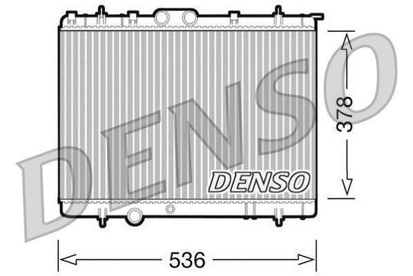 DENSO Radiaator,mootorijahutus DRM21030