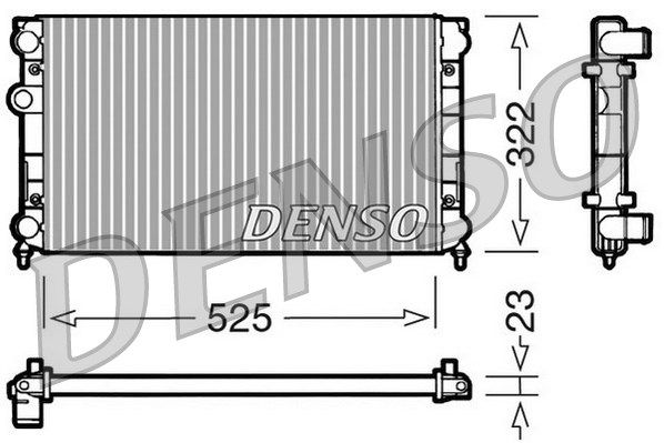 DENSO Radiaator,mootorijahutus DRM32005