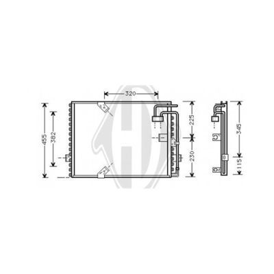 DIEDERICHS Kondensaator,kliimaseade DCC1045