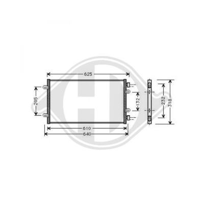 DIEDERICHS Kondensaator,kliimaseade DCC1146