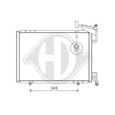 DIEDERICHS Kondensaator,kliimaseade DCC1182