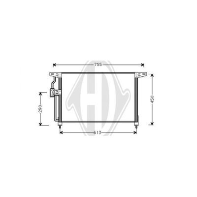 DIEDERICHS Kondensaator,kliimaseade DCC1286