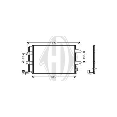 DIEDERICHS Kondensaator,kliimaseade DCC1444