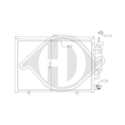 DIEDERICHS Kondensaator,kliimaseade DCC1646