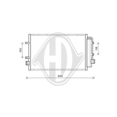 DIEDERICHS Kondensaator,kliimaseade DCC1682