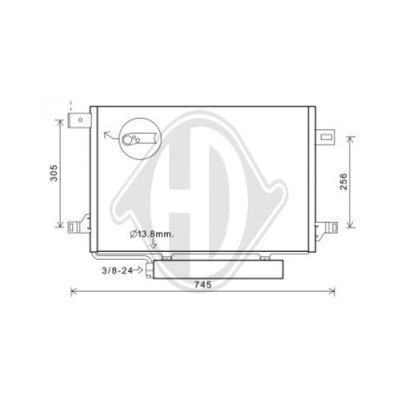 DIEDERICHS Kondensaator,kliimaseade DCC1698