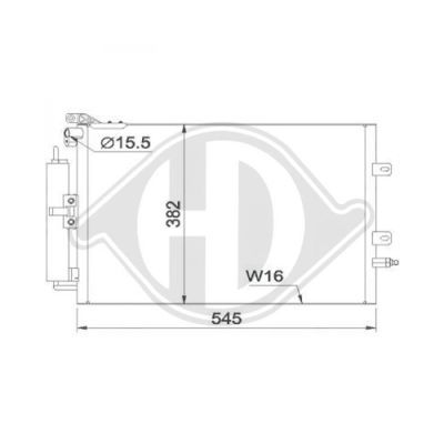 DIEDERICHS Kondensaator,kliimaseade DCC1766