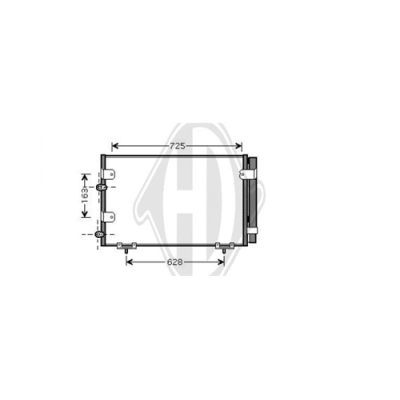 DIEDERICHS Kondensaator,kliimaseade DCC1802