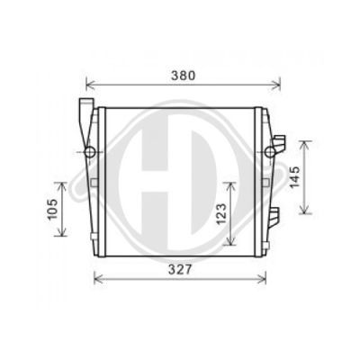 DIEDERICHS Radiaator,mootorijahutus DCM3558