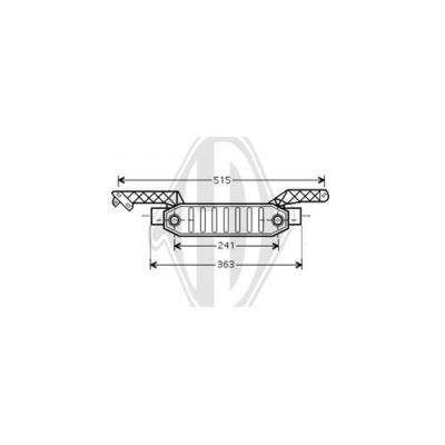 DIEDERICHS Õliradiaator,mootoriõli DCO1054