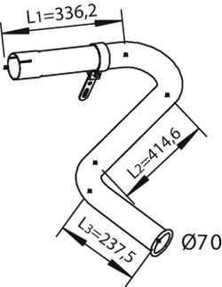 DINEX Heitgaasitoru 28645