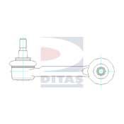 DITAS Stabilisaator,Stabilisaator A1-1137