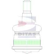 DITAS Шарнир независимой подвески / поворотного рычага A2-1395