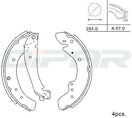 DITAS Piduriklotside komplekt DPB1005