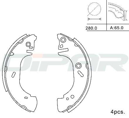 DITAS Piduriklotside komplekt DPB1008