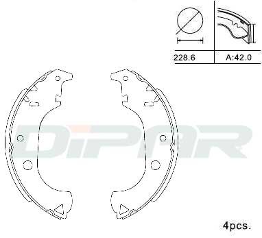 DITAS Piduriklotside komplekt DPB1024