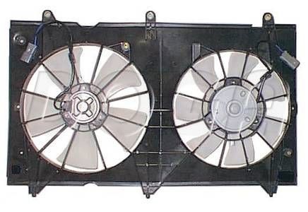 DOGA Вентилятор, охлаждение двигателя EHO027