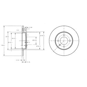 DR!VE+ Тормозной диск DP1010.11.0035