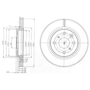 DR!VE+ Тормозной диск DP1010.11.0465