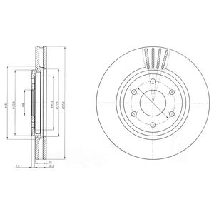 DR!VE+ Тормозной диск DP1010.11.0533