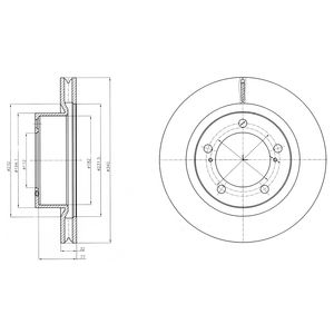 DR!VE+ Тормозной диск DP1010.11.0625