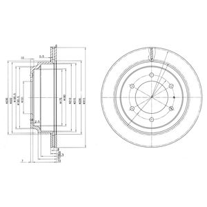 DR!VE+ Тормозной диск DP1010.11.0653