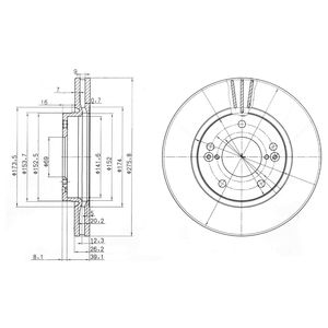 DR!VE+ Тормозной диск DP1010.11.0818