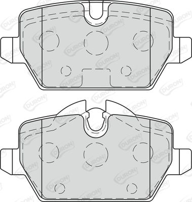 DURON Piduriklotsi komplekt,ketaspidur DBP211806