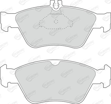 DURON Piduriklotsi komplekt,ketaspidur DBP221049