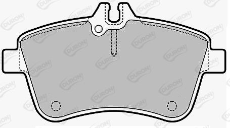 DURON Piduriklotsi komplekt,ketaspidur DBP221750