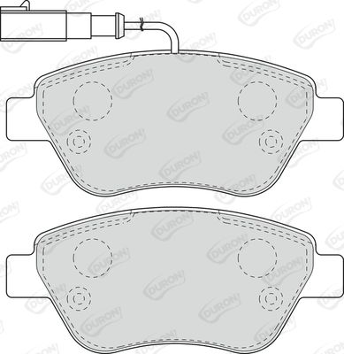 DURON Piduriklotsi komplekt,ketaspidur DBP231466