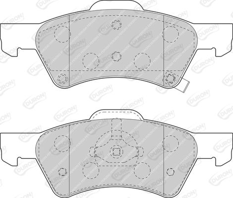 DURON Piduriklotsi komplekt,ketaspidur DBP251510