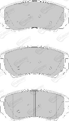 DURON Piduriklotsi komplekt,ketaspidur DBP271733